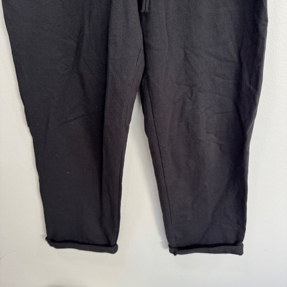 Planet by Lauren G French Terry Luxury Sweatpants Black - Picture 8 of 16